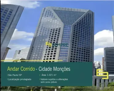 Imóvel Comercial para alugar, 1198m² no Brooklin Paulista, São Paulo