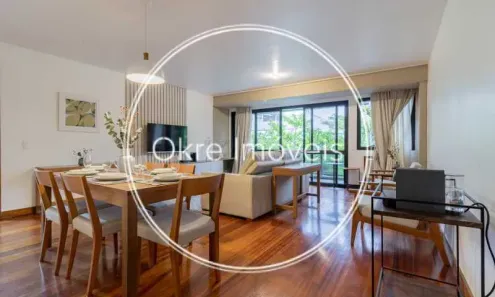 Apartamento com 4 Quartos para alugar, 135m² no Leblon, Rio de Janeiro