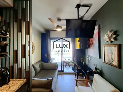 Apartamento com 1 Quarto para alugar, 29m² no Indianópolis, São Paulo