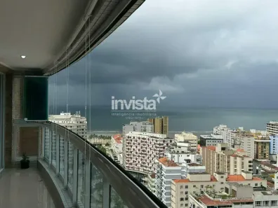 Apartamento com 2 Quartos à venda, 99m² no Gonzaga, Santos