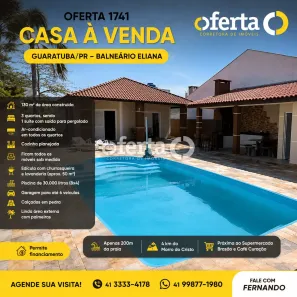 Casa com 3 Quartos à venda, 180m² no Guaratuba, Guaratuba