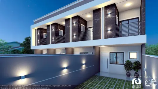Sobrado com 2 Quartos à venda, 70m² no Morretes, Itapema