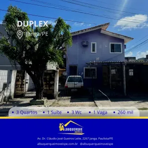 Casa com 3 Quartos à venda, 80m² no Janga, Paulista