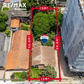 Lote/Terreno à venda, 517m² no Bigorrilho, Curitiba