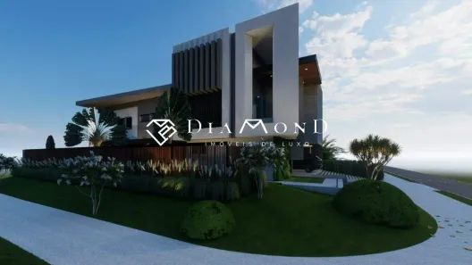 Casa de Condomínio com 4 Quartos à venda, 374m² no Nova Uberlândia, Uberlândia