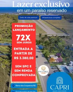 Lote/Terreno à venda, 202m² no Capuã, Barra dos Coqueiros