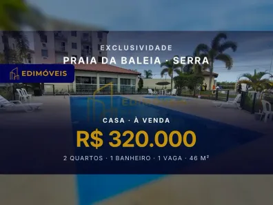 Casa com 2 Quartos à venda, 46m² no Praia da Baleia, Serra