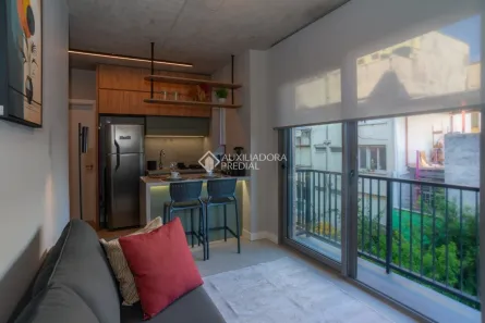 Apartamento com 1 Quarto para alugar, 41m² no Farroupilha, Porto Alegre
