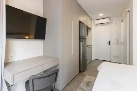 Apartamento com 1 Quarto para alugar, 19m² no Vila Mariana, São Paulo