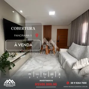 Cobertura com 3 Quartos à venda, 150m² no Jardim Panorama, Montes Claros