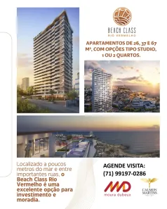 Apartamento com 1 Quarto à venda, 37m² no Rio Vermelho, Salvador
