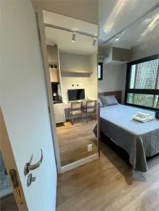 Apartamento com 1 Quarto para venda ou aluguel, 20m² no Moema, São Paulo
