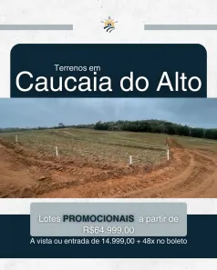 Lote/Terreno à venda, 500m² no Centro (Caucaia do Alto), Cotia