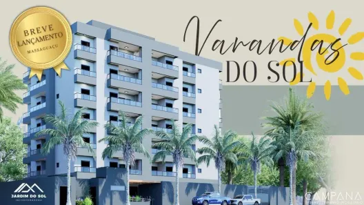 Apartamento com 2 Quartos à venda, 61m² no Balneário Gardem Mar, Caraguatatuba