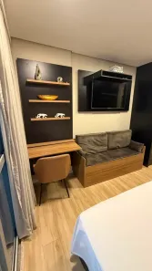 Apartamento com 1 Quarto para alugar, 22m² no Consolação, São Paulo