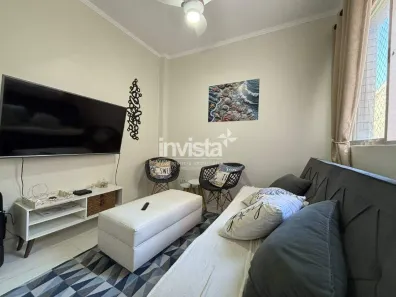Apartamento com 1 Quarto à venda, 50m² no Embaré, Santos