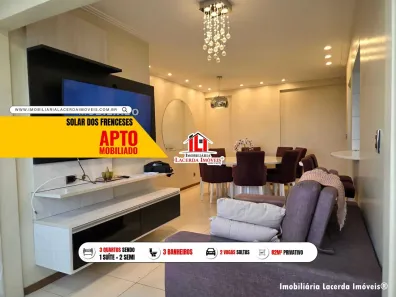 Apartamento com 3 Quartos para alugar, 90m² no Dom Pedro I, Manaus