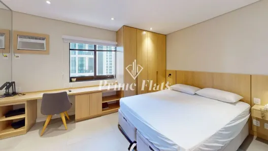Flat com 1 Quarto à venda, 28m² no Moema, São Paulo