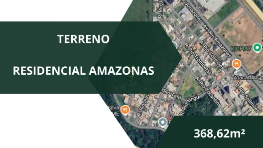 Lote/Terreno à venda, 368m² no Residencial Amazonas, Franca