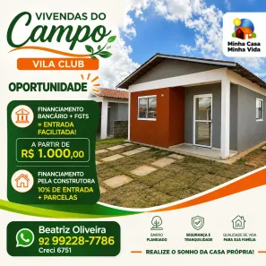 Casa de Condomínio com 2 Quartos à venda, 54m² no , Iranduba