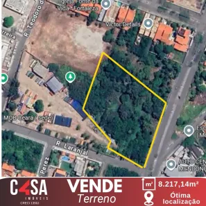 Lote/Terreno à venda, 8217m² no Engenheiro Luciano Cavalcante, Fortaleza