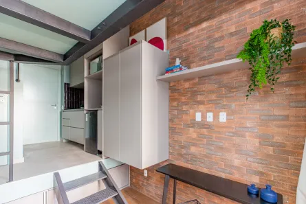 Apartamento com 1 Quarto para venda ou aluguel, 21m² no Santo Amaro, São Paulo