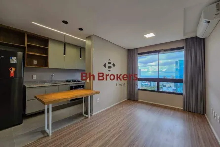 Apartamento com 1 Quarto para alugar, 44m² no Vila da Serra, Nova Lima