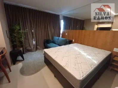 Apartamento com 1 Quarto para venda ou aluguel, 27m² no Indianópolis, São Paulo