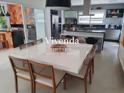 Casa de Condomínio com 3 Quartos para alugar, 390m² no Morada das Flores (Aldeia da Serra), Santana de Parnaíba