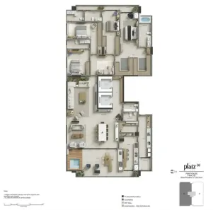 Cobertura com 4 Quartos à venda, 318m² no Setor Bueno, Goiânia