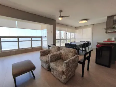 Apartamento com 4 Quartos para alugar, 200m² no Vila Luis Antônio, Guarujá