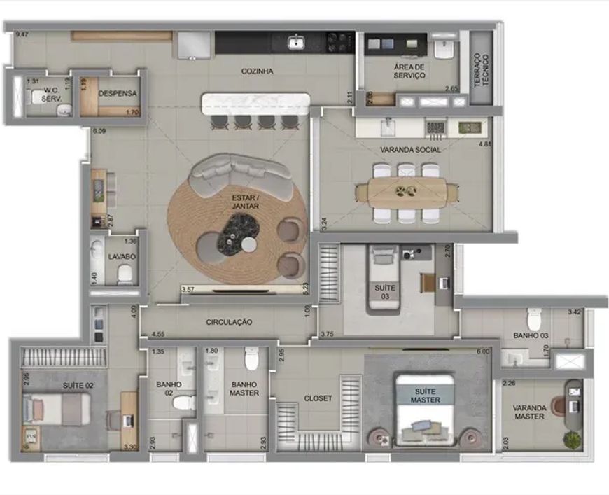 NUAGE ALTAMIRA no Morada da Colina, Uberlândia