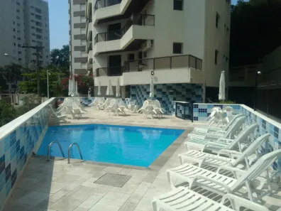 Apartamento com 2 Quartos para alugar, 90m² no Tombo, Guarujá
