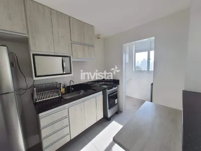 Apartamento com 1 Quarto para alugar, 60m² no Marapé, Santos