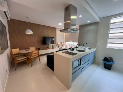 Apartamento com 1 Quarto para alugar, 60m² no Ponta da Praia, Santos