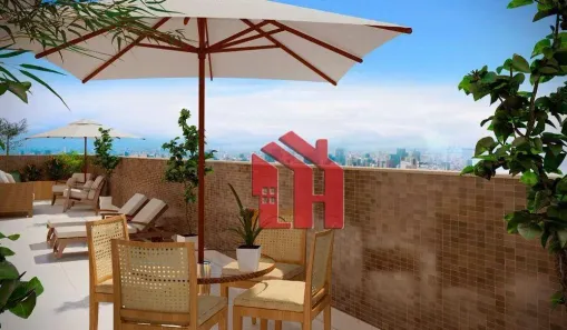Apartamento com 3 Quartos à venda, 128m² no Encruzilhada, Santos