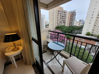 Flat com 1 Quarto para alugar, 35m² no Indianópolis, São Paulo