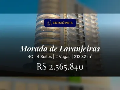 Apartamento com 4 Quartos à venda, 213m² no Morada de Laranjeiras, Serra