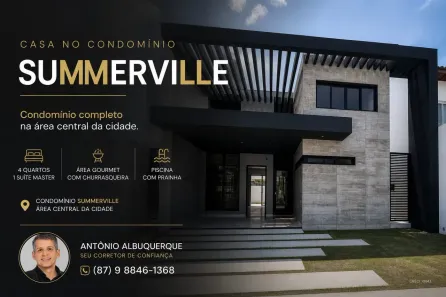Casa de Condomínio com 4 Quartos à venda, 250m² no Centro, Petrolina