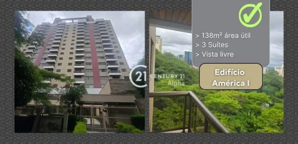 Apartamento com 3 Quartos à venda, 138m² no Alphaville Centro Industrial e Empresarial/Alphaville., Barueri