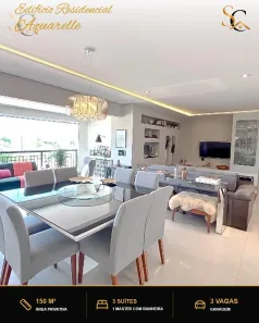 Apartamento com 3 Quartos à venda, 150m² no Vila Nova Socorro, Mogi das Cruzes
