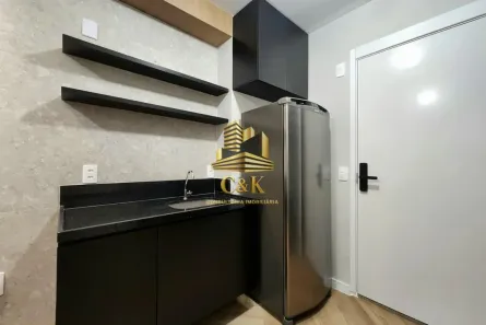Apartamento com 1 Quarto para alugar, 27m² no Vila Olímpia, São Paulo