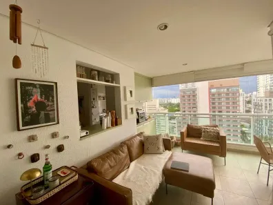 Apartamento com 2 Quartos à venda, 76m² no Jardim Santo Amaro, São Paulo