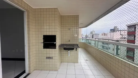Apartamento com 2 Quartos para alugar, 90m² no Guilhermina, Praia Grande