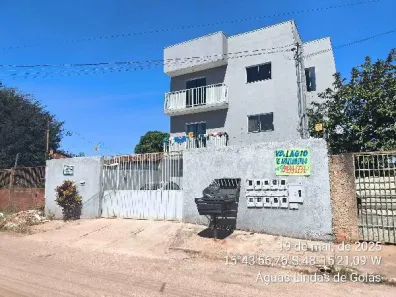 Apartamento com 2 Quartos à venda, 56m² no Jardim Pérola da Barragem I, Águas Lindas de Goiás