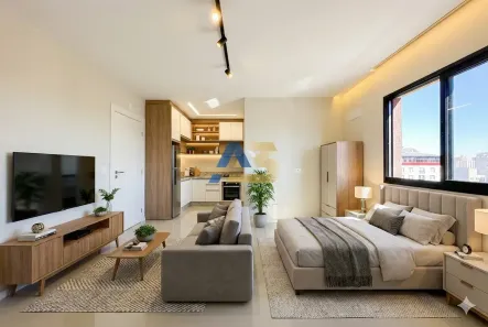 Apartamento com 1 Quarto à venda, 23m² no Centro, Curitiba