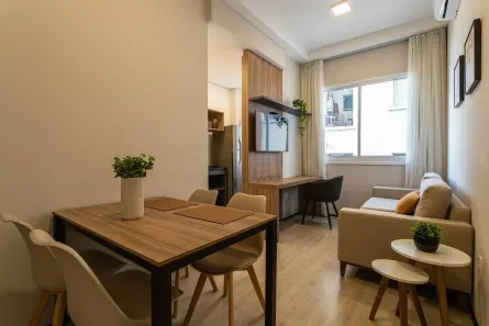 Apartamento com 1 Quarto para alugar, 35m² no Santa Cecília, São Paulo
