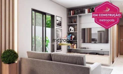 Apartamento com 2 Quartos à venda, 66m² no Paraíso, Santo André