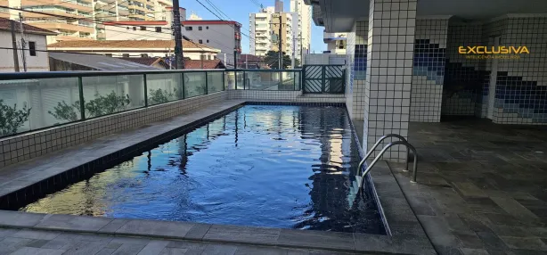 Apartamento com 2 Quartos para alugar, 68m² no Guilhermina, Praia Grande