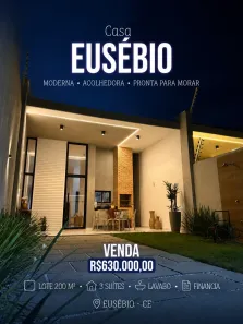 Casa com 3 Quartos à venda, 110m² no Guaribas, Eusébio